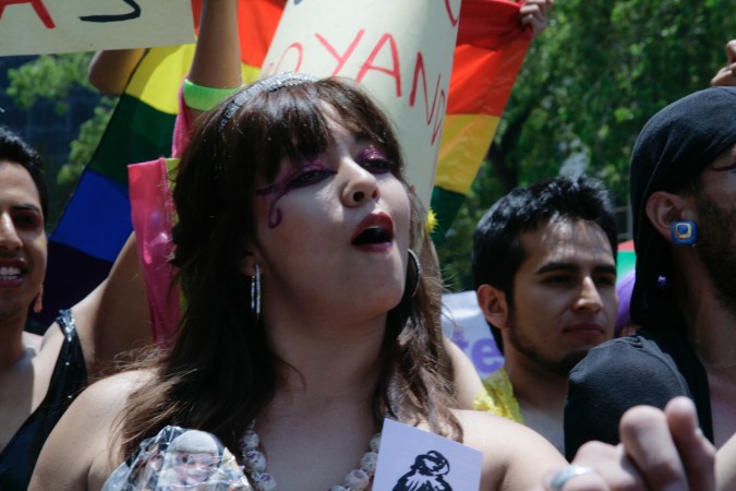 Marcha de las Putas en la Ciudad de México