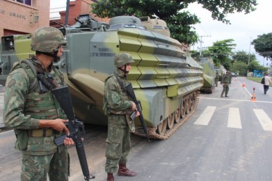 Militarização de Manguinhos, RJ (foto: EBC)