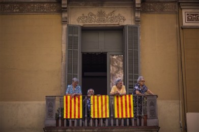 APTOPIX Spain Catalonia Independence