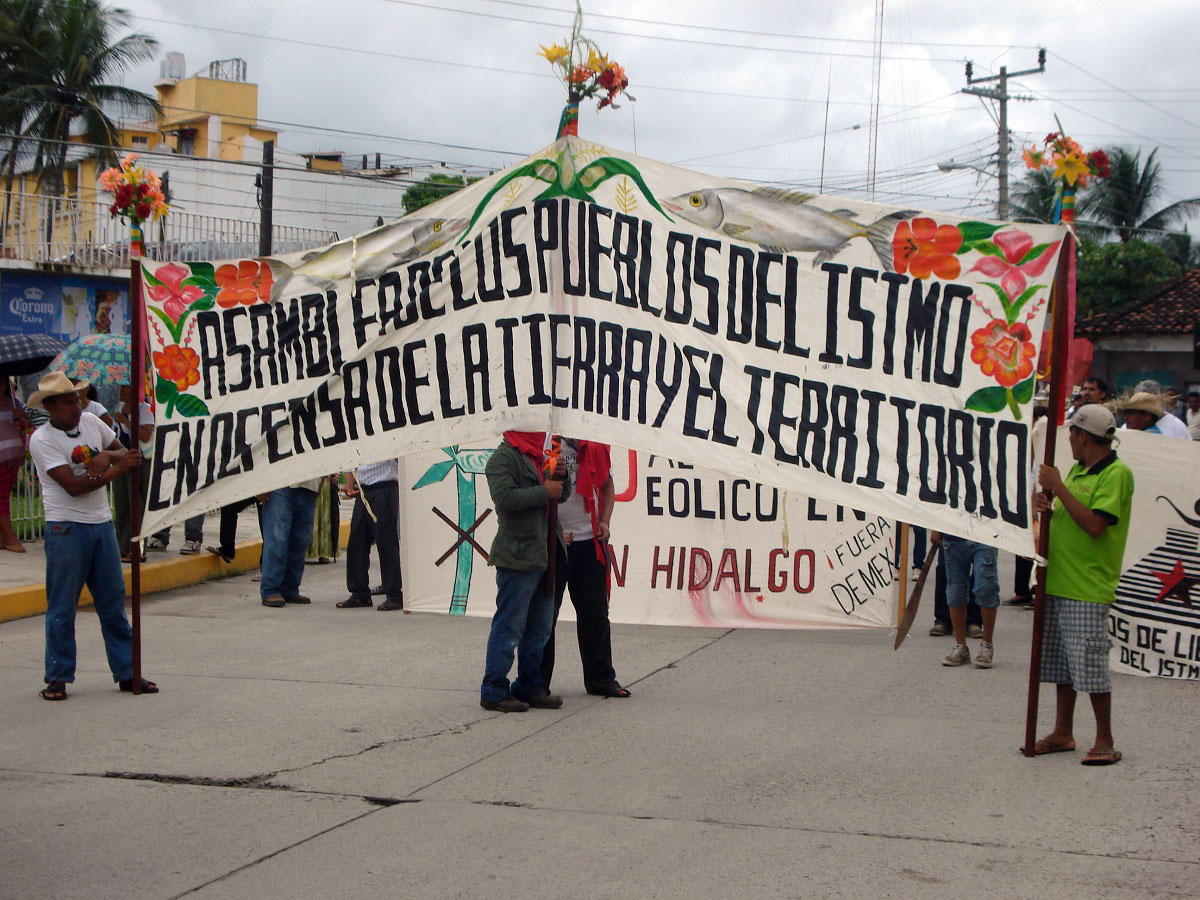 La lucha sigue en el Istmo de Tehuantepec