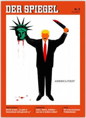 Der Spiegel / portada Trump 4 febrero 2017 