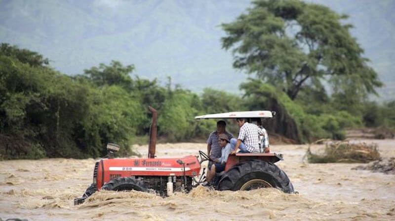 Perú inundaciones / foto AFP