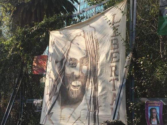 En México exigimos libertad para Mumia 