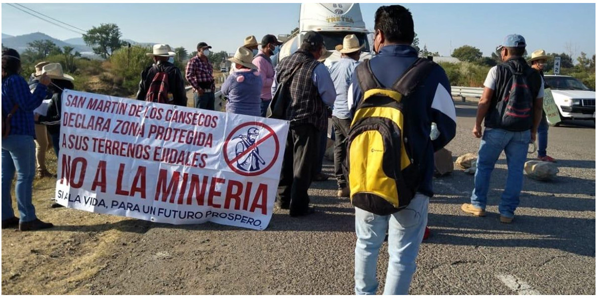 Frente contra minería exige cancelar proyecto en Oaxaca